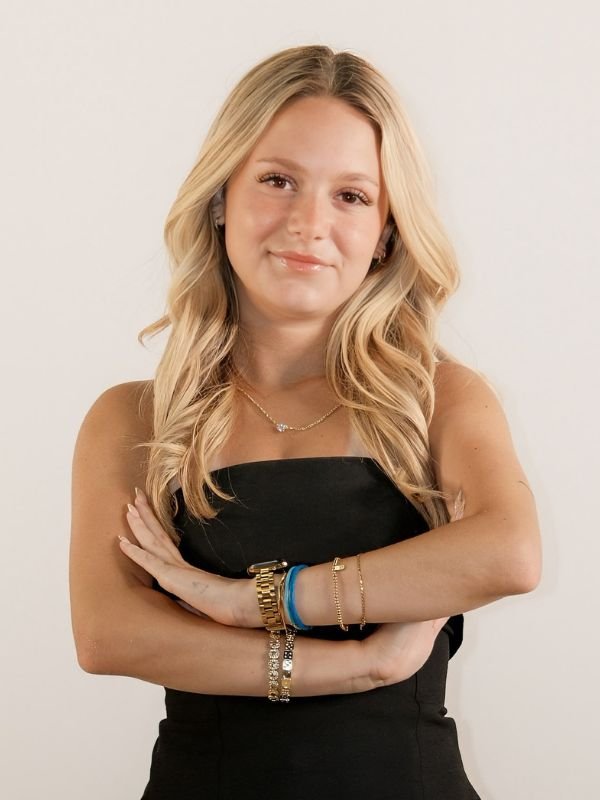 Hair Xtacy Academy graduate stylist Cass Burlington hair clinic